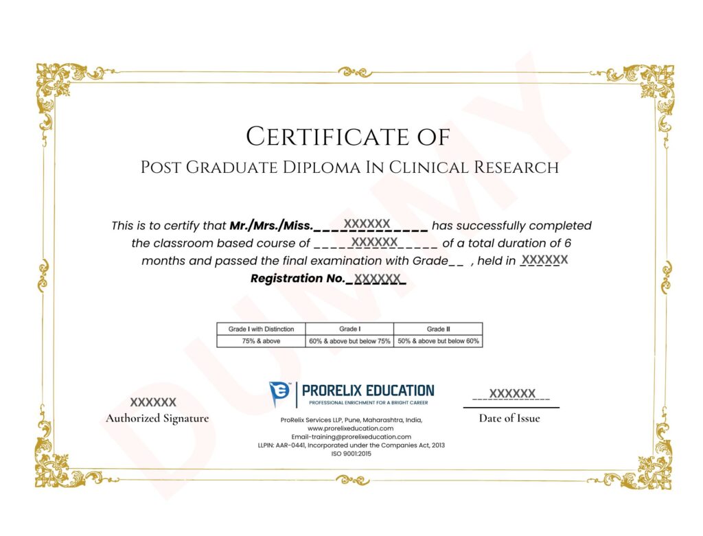 pgdcr certification